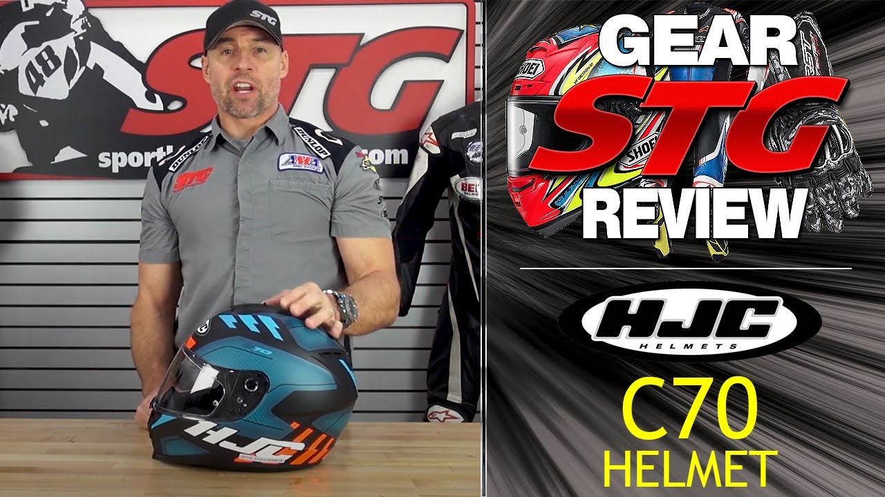 HJC C70 Helmet Review | Sportbike Track Gear