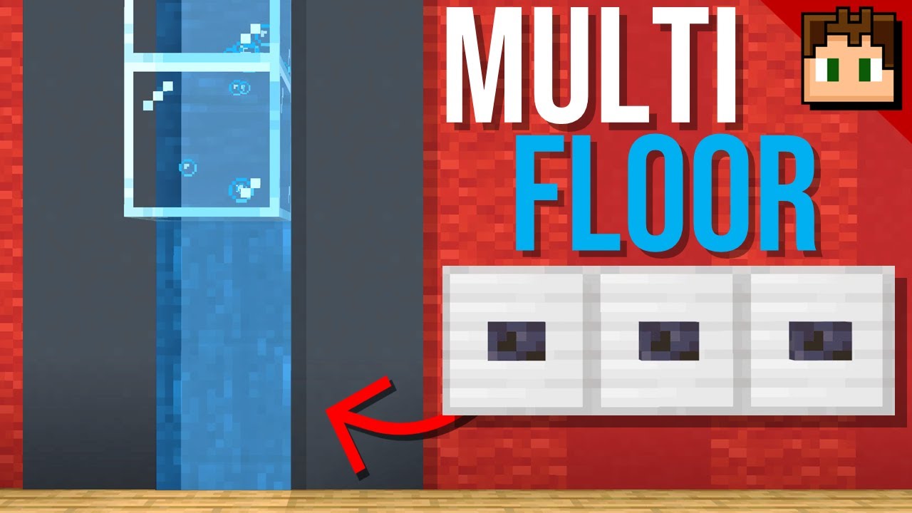 Minecraft Bedrock: руководство по созданию многоэтажного водяного лифта! 1.21