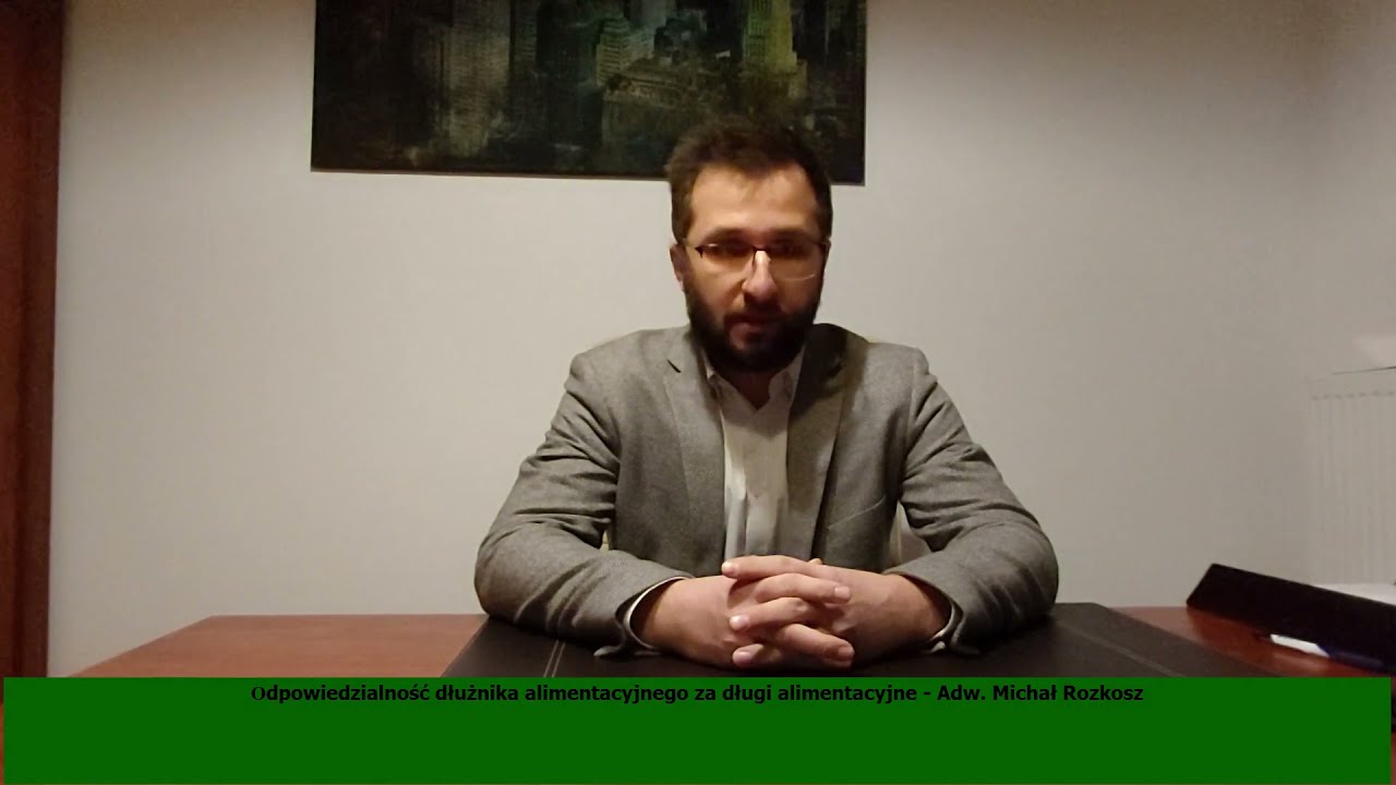 Film edukacyjny z zakresu odpowiedzialnośći dłużnika alimentacyjnego za długi alimentacyjne