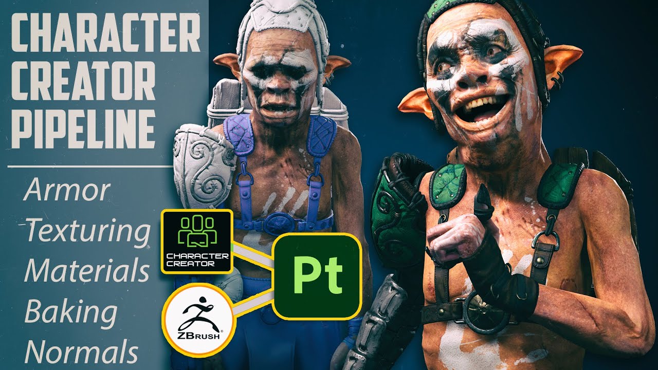 06 Texturing Armor, Clothing & Accessories for Character Creator - Materials, Baking & More!