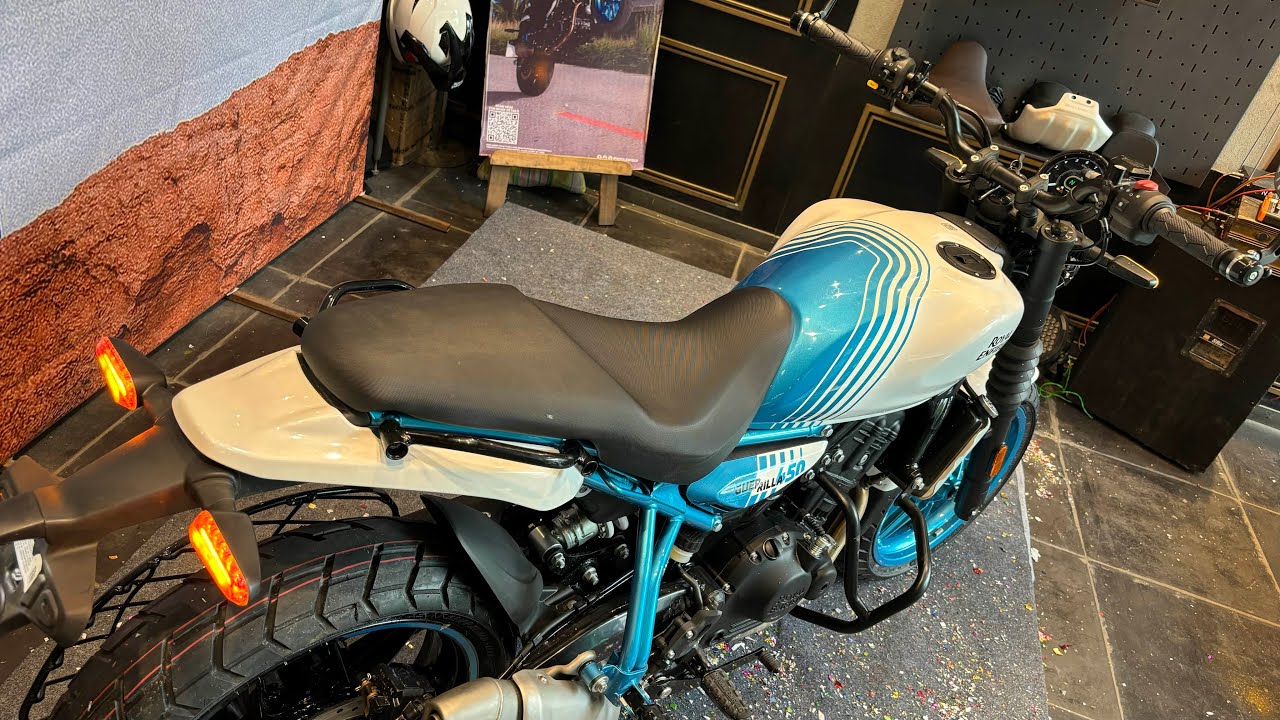 Lo Agayi 2024 New Royal Enfield Guerrilla 450 Details Review | On Road price New Features Mileage