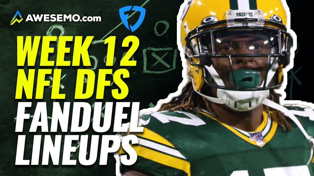How to build WINNING FANDUEL NFL DFS Lineups w/ Alex Baker | Daily Fantasy Football Week 12