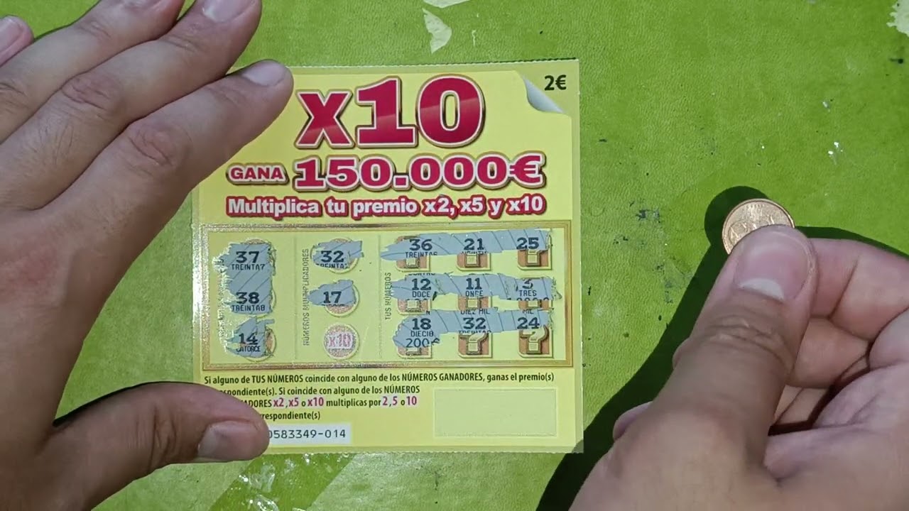 Grattage des 2 tickets différents X10 et x20 des 2 pays différents