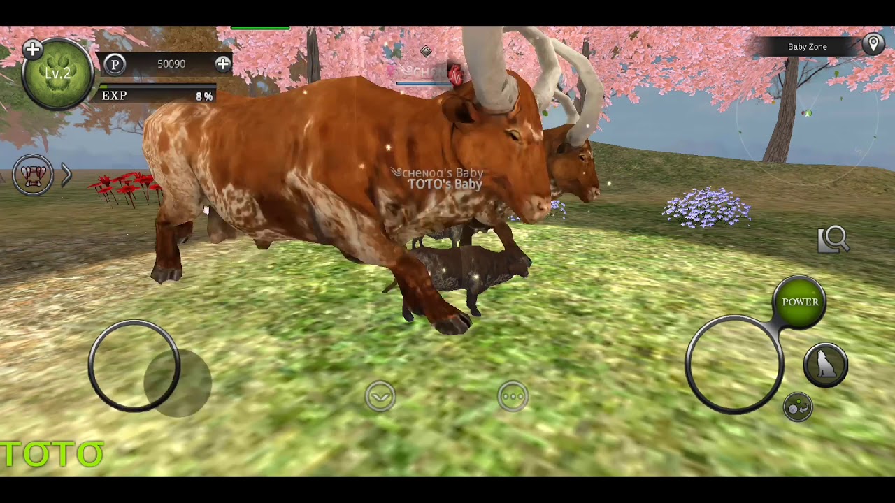 GETTIN LongHorn Cow ƬOƬO and getting baby too with ༄cнeɴoα (ηαsнωα)