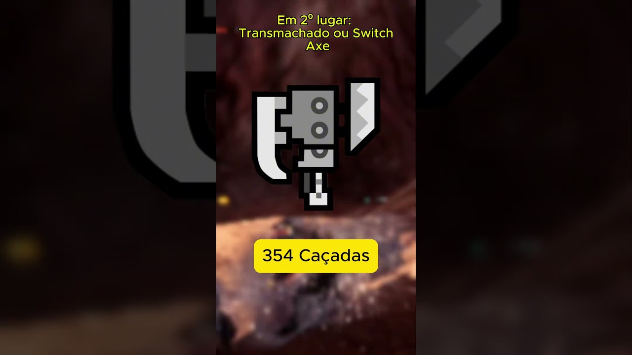 Minha 5 Armas mais usadas em Monster Hunter! #monsterhunter #monsterHunterGames #games