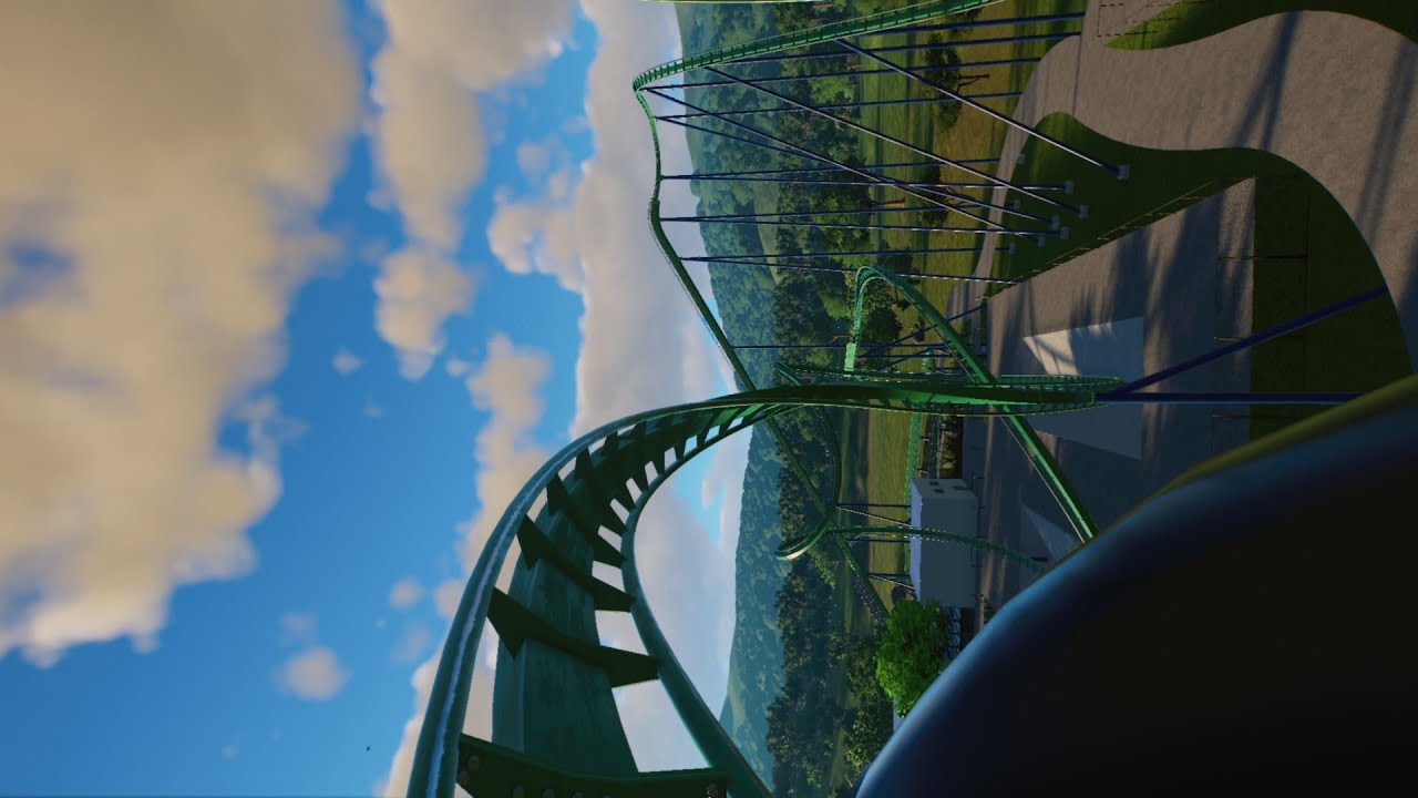 Kraken Onride Sea World Orlando Planet Coaster 2 (made by Manni85) [POV]