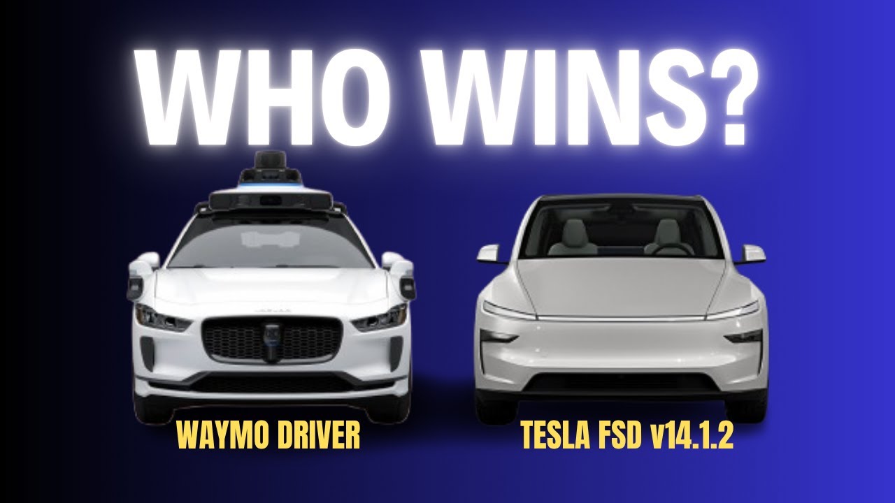 Tesla FSD v14.1.2 vs Waymo Driver: The Only Self-Driving Race That Matters