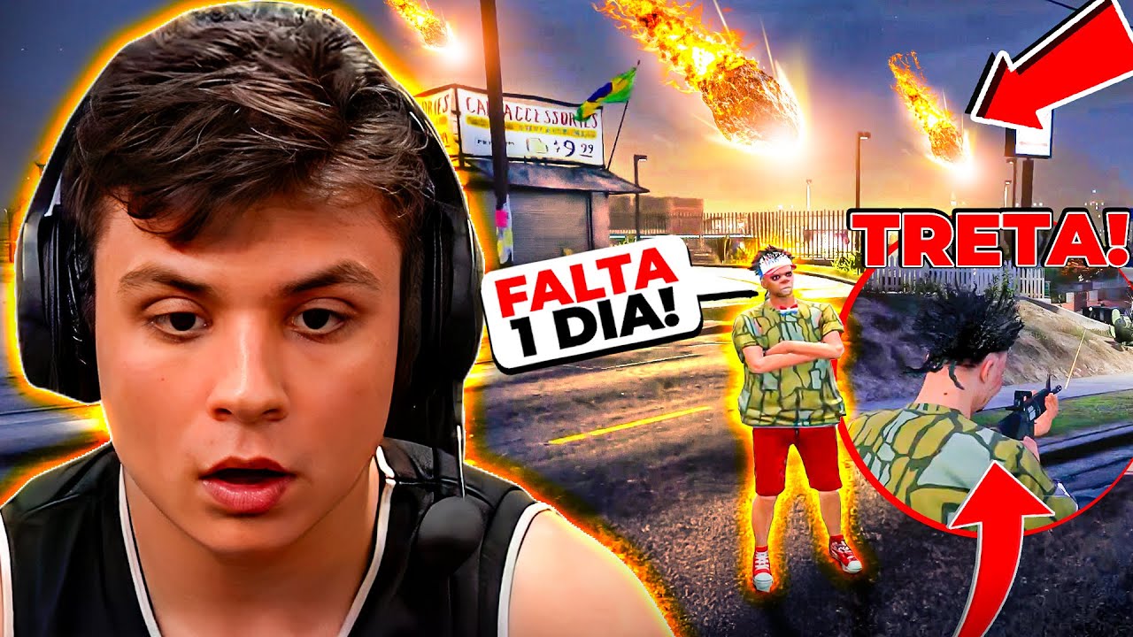 1 DIA PARA o FIM da CAPITAL?!😳 PAULINHO TRETOU COM A POLÍCIA UNIFICADA no GTA RP! (Modder clips)