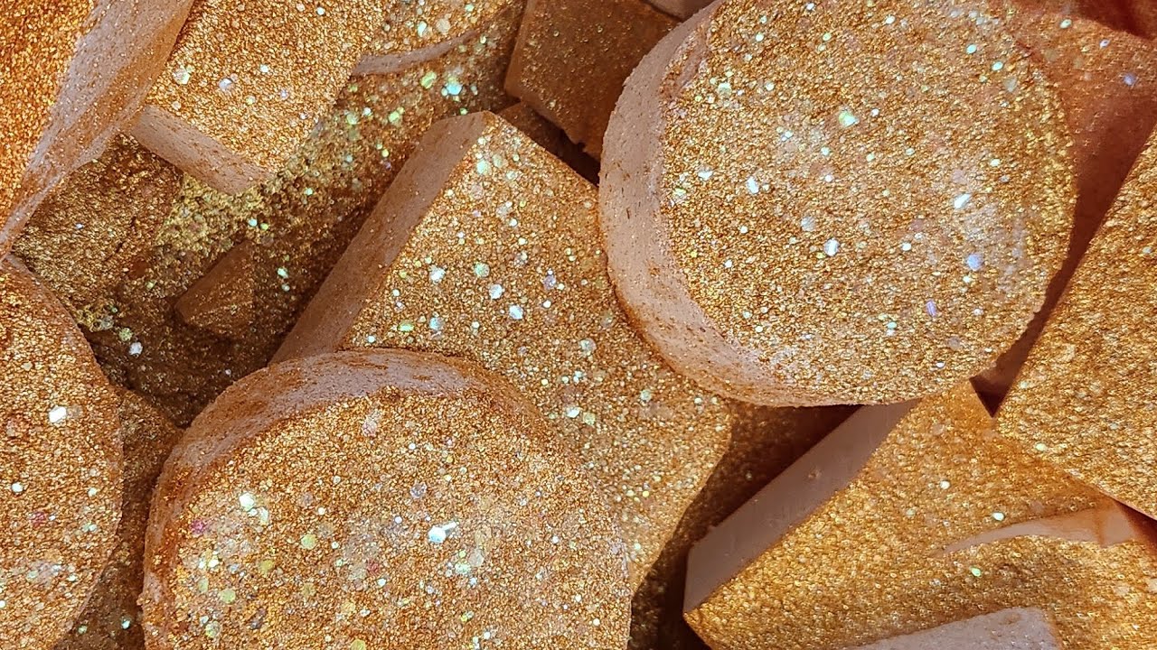 Fresh Chalk & Soft Reforms w/Gold Dust | ASMR