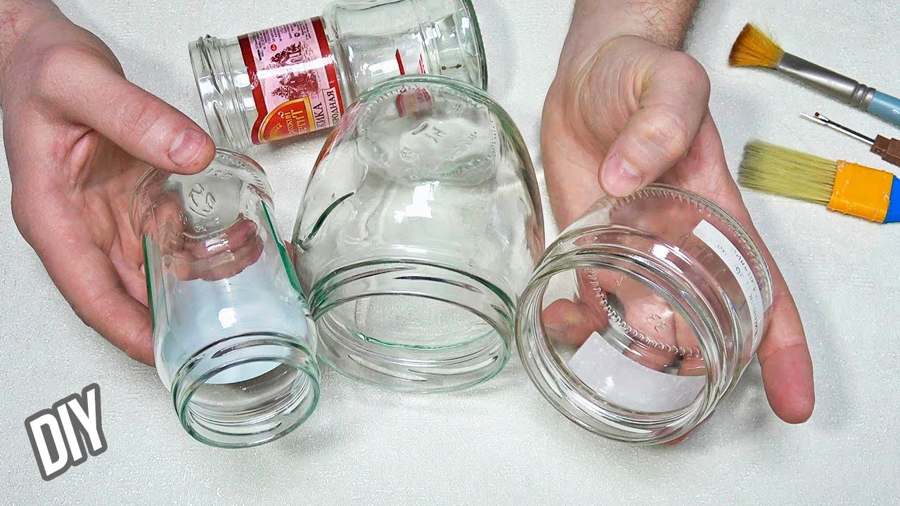 4 потрясающие идеи декора банок, которые покорят ваше сердце! Поделки из стеклянных банок