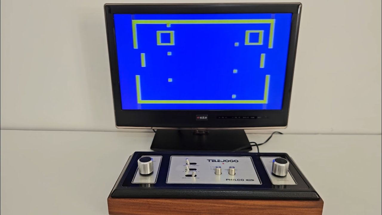 Conserto e manutenções no Telejogo Philco Ford de 1978 - Renato /RJ