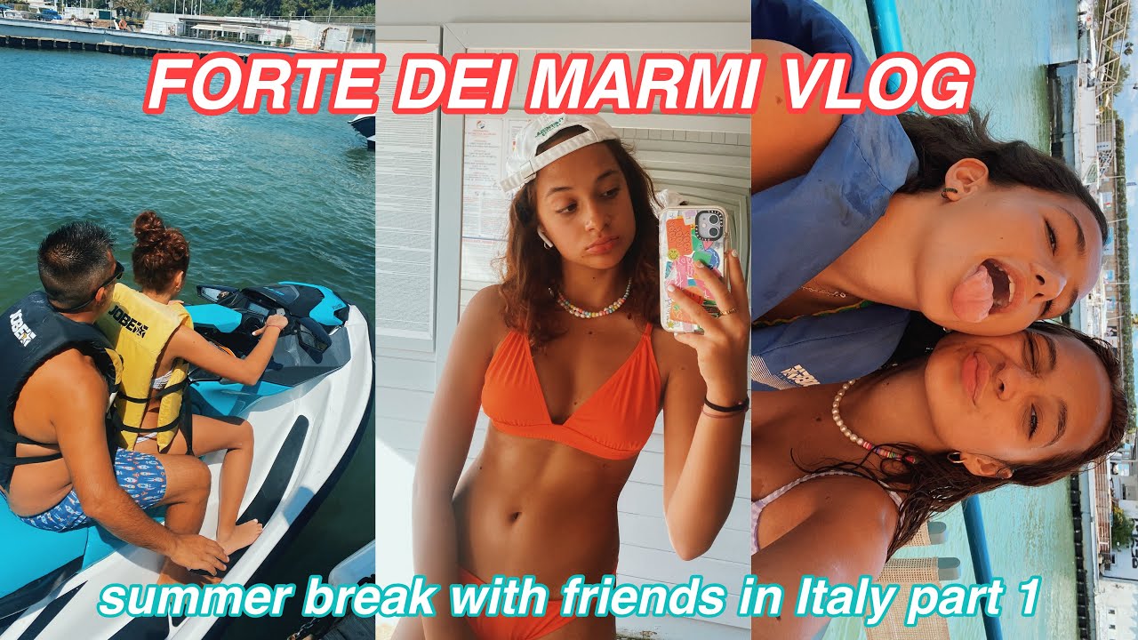 forte dei marmi vlog pt 1 !