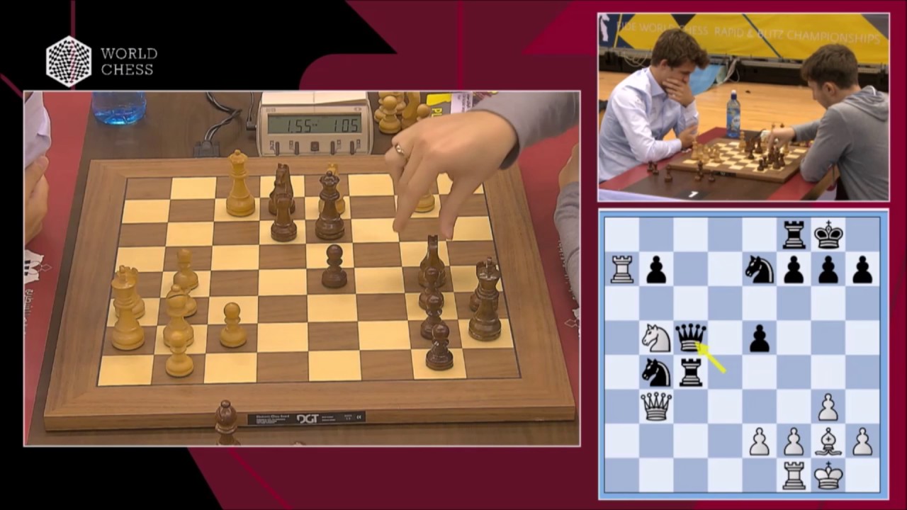 M. Carlsen - S. Karjakin. Blitz