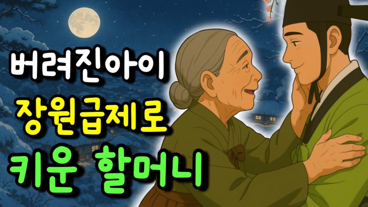 쫓겨난 딸 대신 손자 키워 장원을 만든 할머니|옛이야기|오디오북