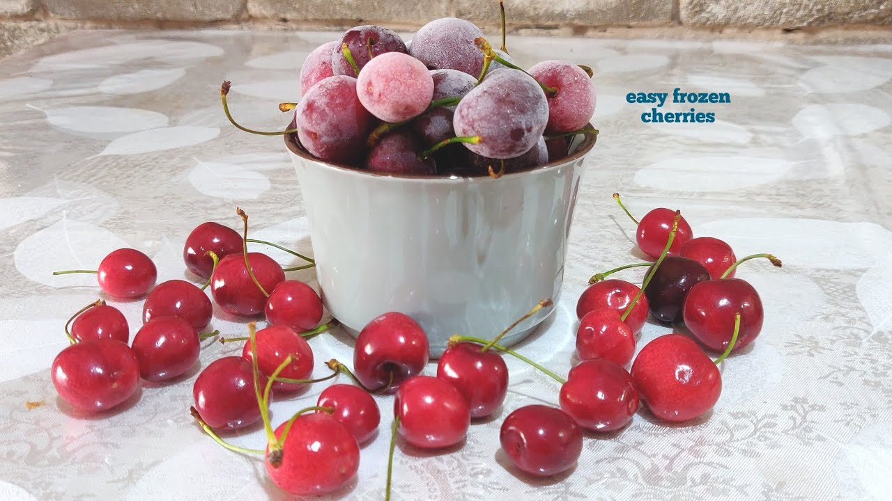 Frozen cherries