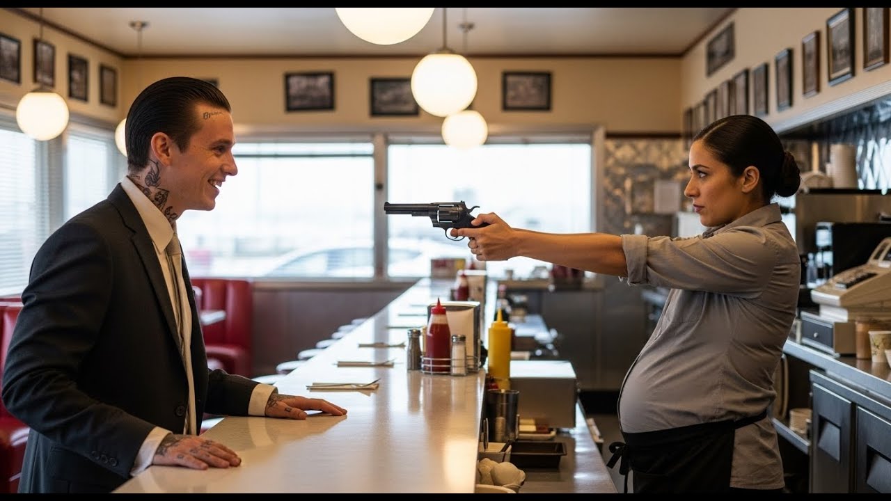 The Two Month Pregnant, Fearless Waitress Warned the Mafia Boss — Then His Response Shocked Everyone