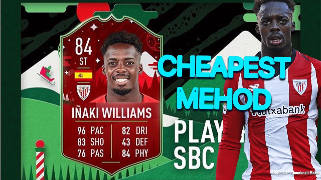 FIFA 20 FUTMAS INAKI WILLIAMS SBC CHEAPEST METHOD