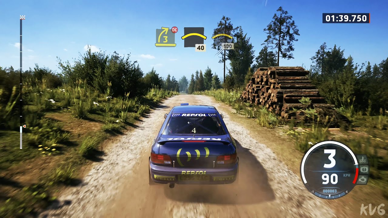EA Sports WRC - Subaru Impreza 1994 - Gameplay (PC UHD) [4K60FPS]