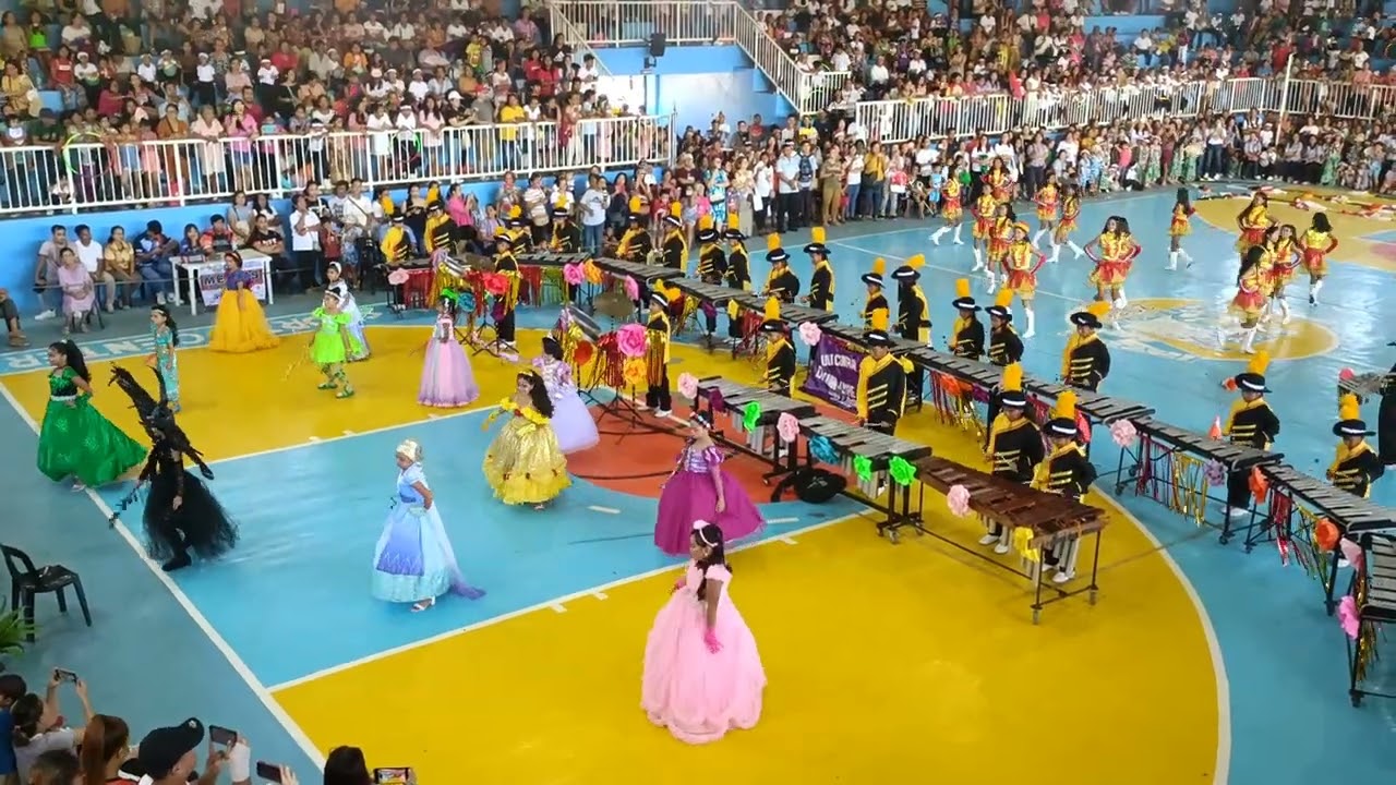 Luna Central School Drum and Lyre Corps 2024 (Playground Demonstration)