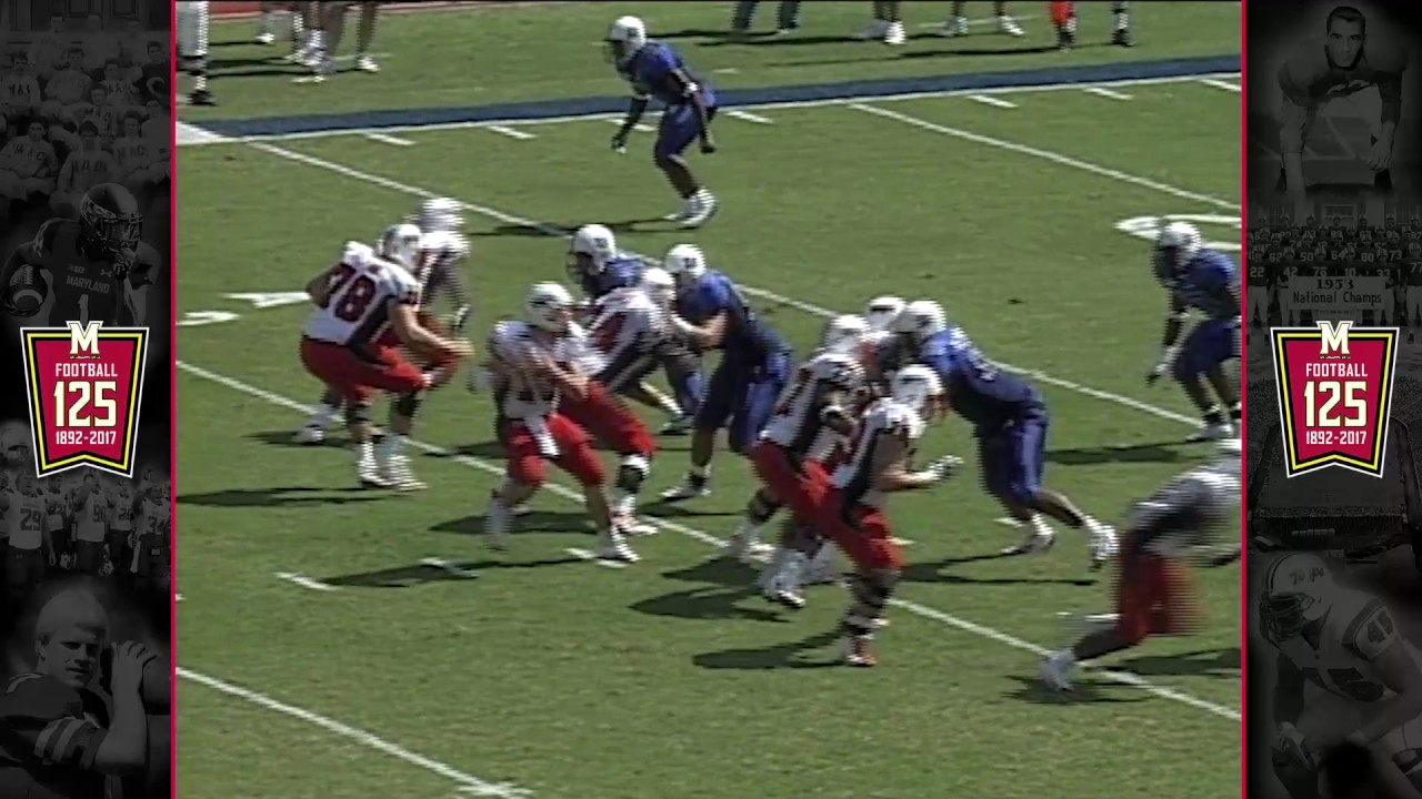 2004 Vernon Davis 3 TDs at Duke - #Terps125