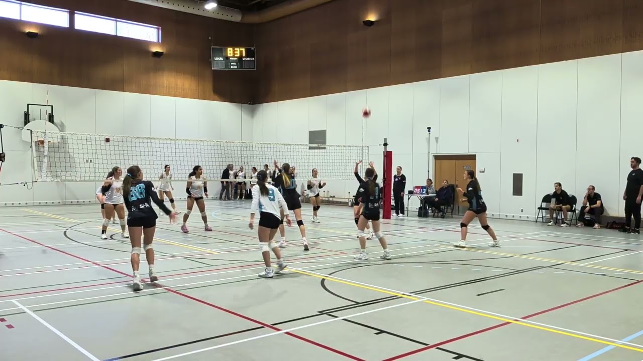 Laurier vs impulsion blanches 1er set 25-12