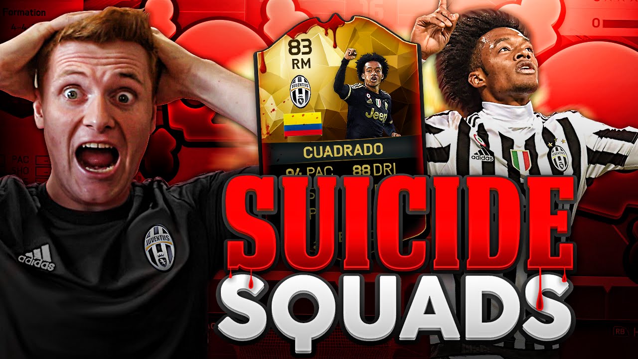 FIFA 16 - OMFG HUGE WAGER!!! | IF CUADRADO SUICIDE SQUADS!!!