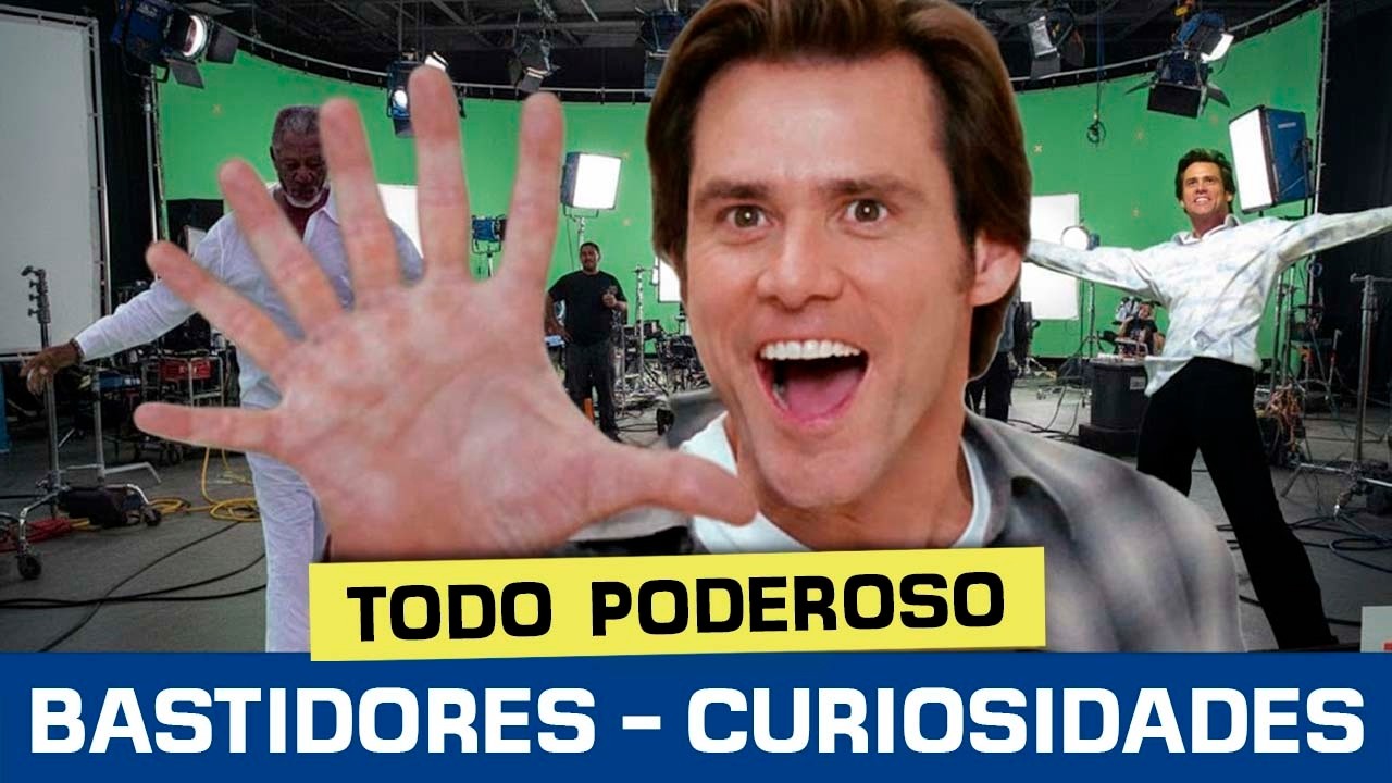 SEGREDOS de BASTIDORES e EFEITOS de TODO PODEROSO (bastidores, como foi feito, com Jim Carrey)