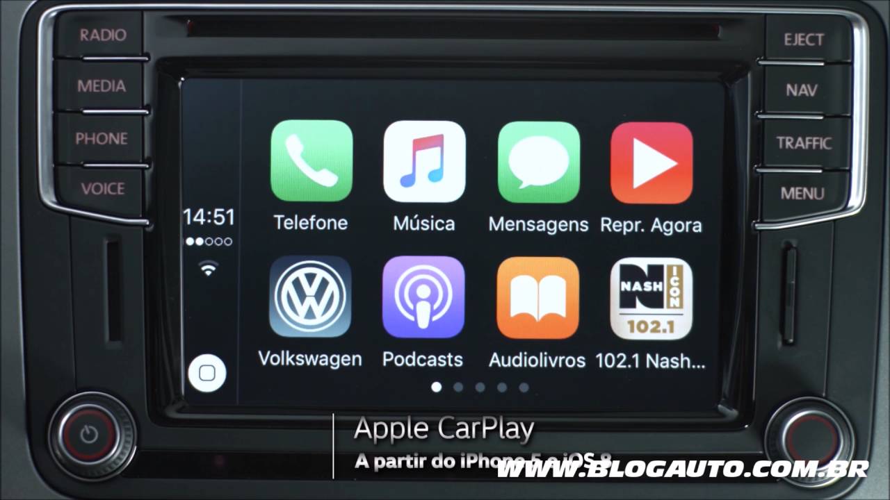 Volkswagen Gol Voyage Saveiro 2017 - Apresentação Infotainment - BlogAuto