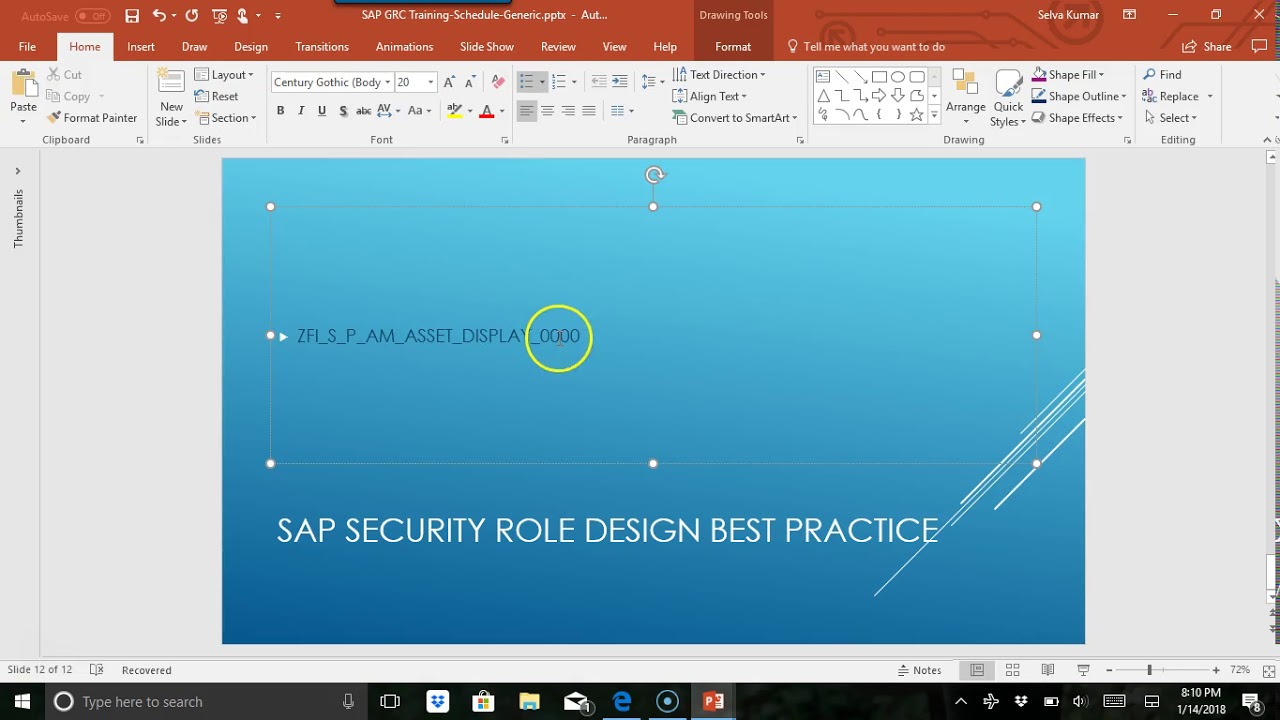 sap security role design best practice