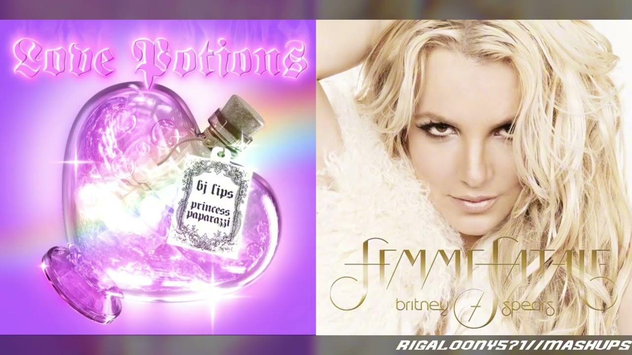 Love Potions X Criminal - Britney Spears & bjlips (mashup)