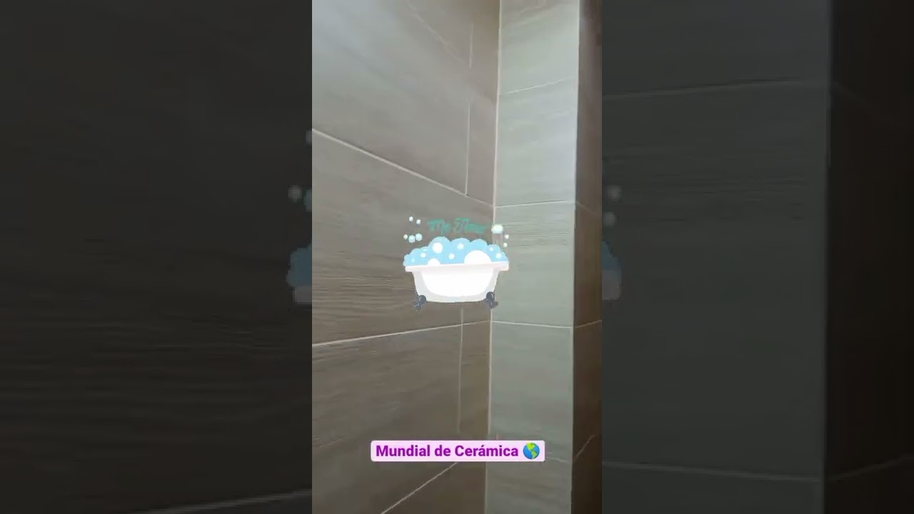 Macerata Almendra 30x60 instalada en Ba&ntilde;o