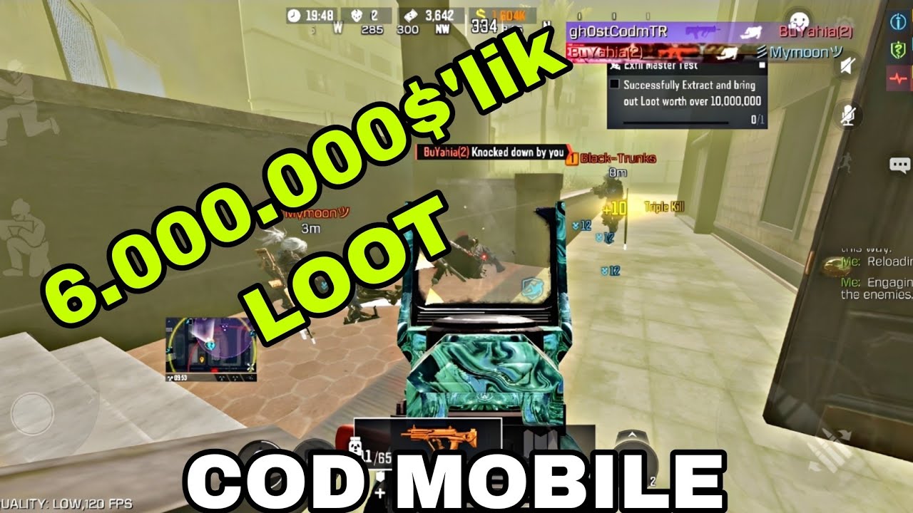 6.000.000$'lik LOOT | CALL OF DUTY MOBILE | DMZ MODU