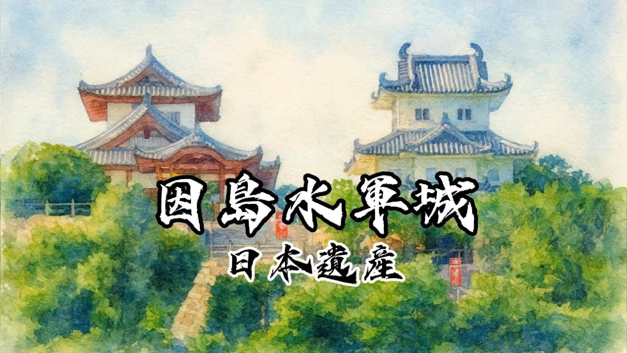因島観光協会様、村上海賊因島振興協議会様監修！因島釣り同好会が因島水軍城を案内します！！