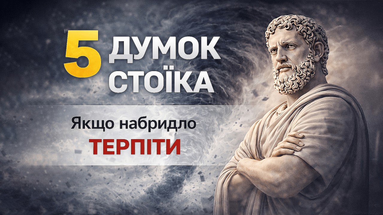 Стоїцизм: П'ять думок посеред дня