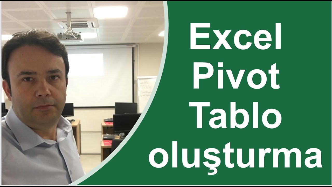  Excel Pivot Tablo Oluşturmak nasıl yapılır? 