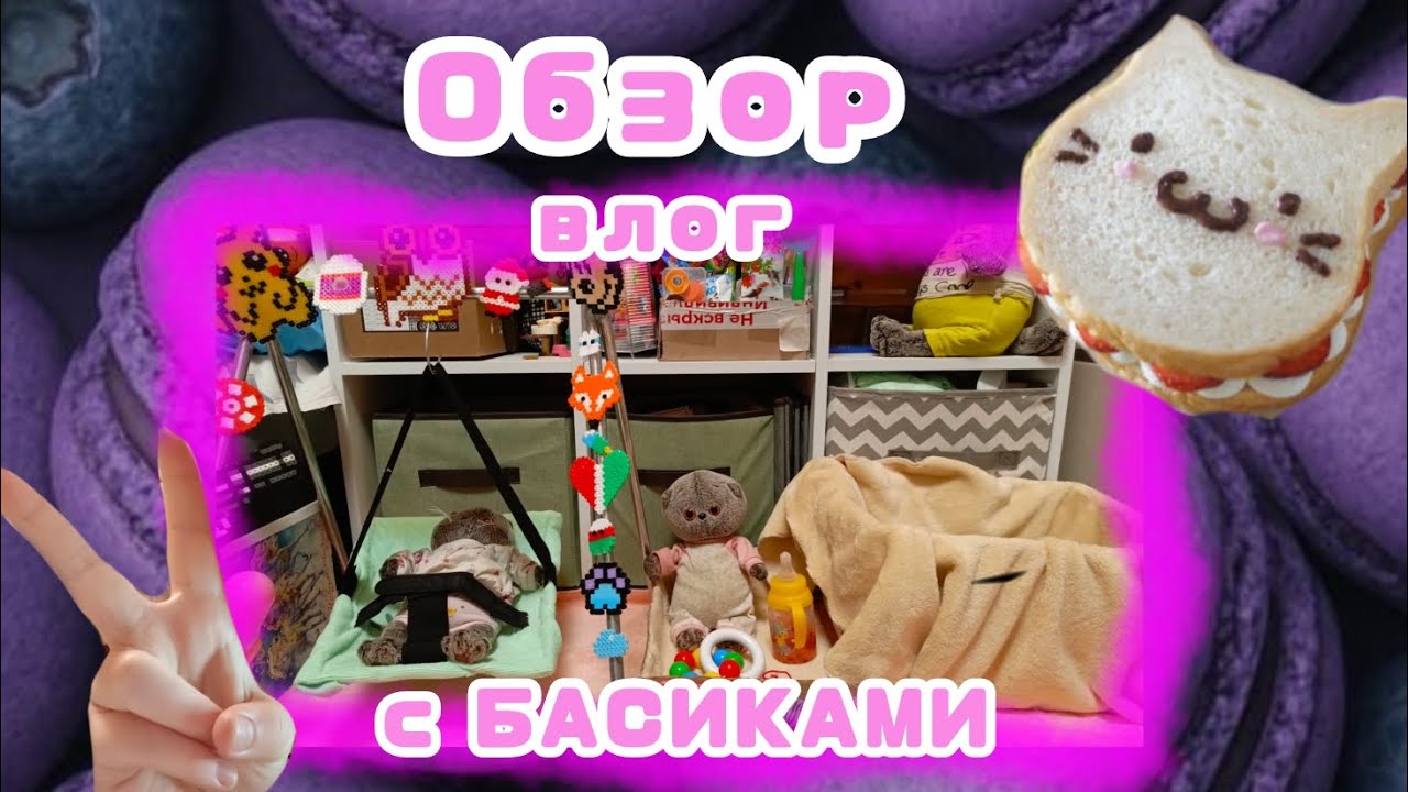Обзор на НОВУЮ комнату для БАСИКОВ 👍 басики 