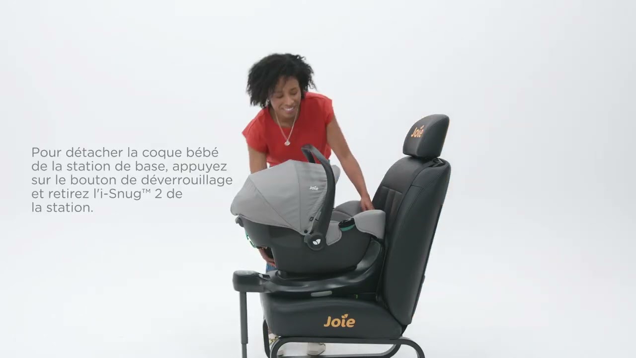 How To I Comment installer votre coque bébé Joie i-Snug 2