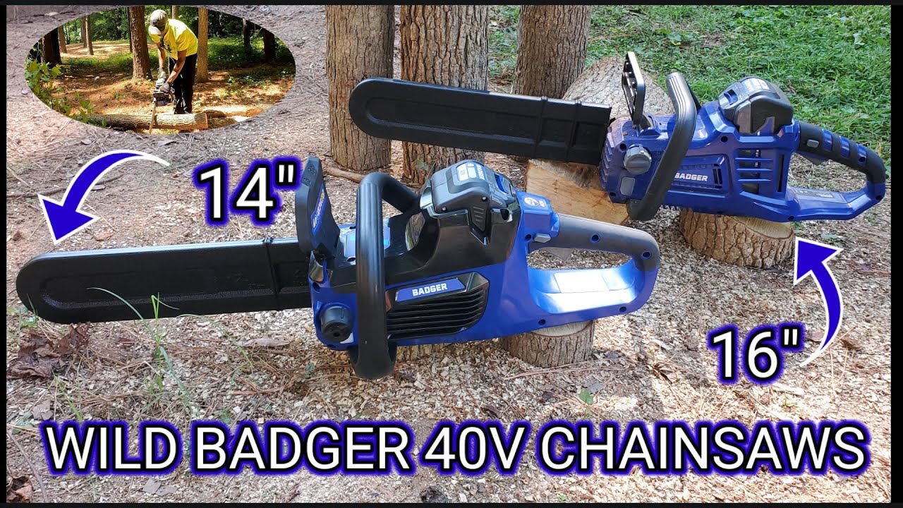 Wild Badger Power 40v Chainsaws 14
