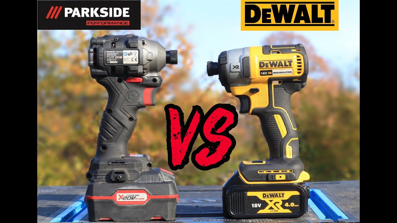 Parkside Perfomance PDSSAP 20 vs DeWalt DCF887N