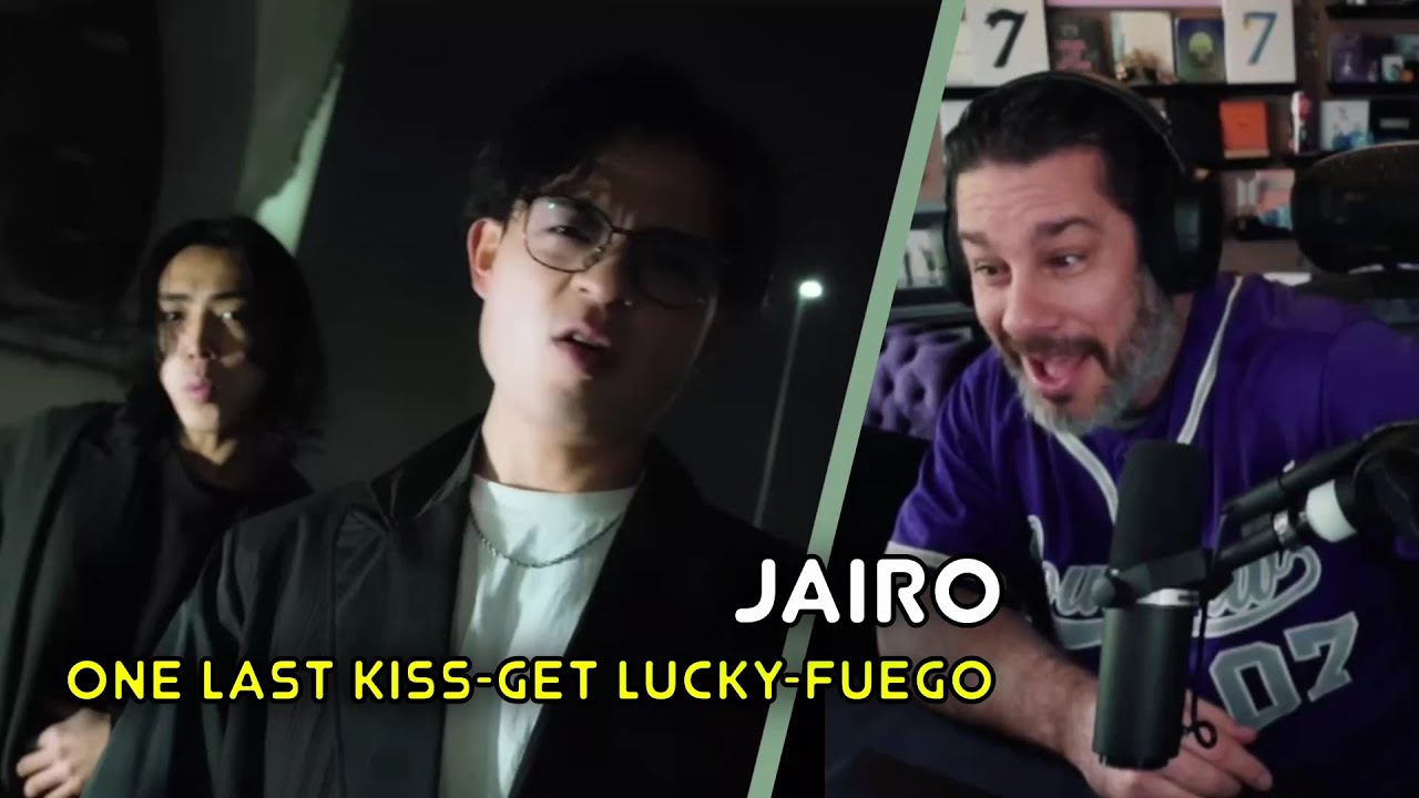 Реакция режиссера - Jairo - «One Last Kiss/Get Lucky/Fuego» (Beatbox Remix)