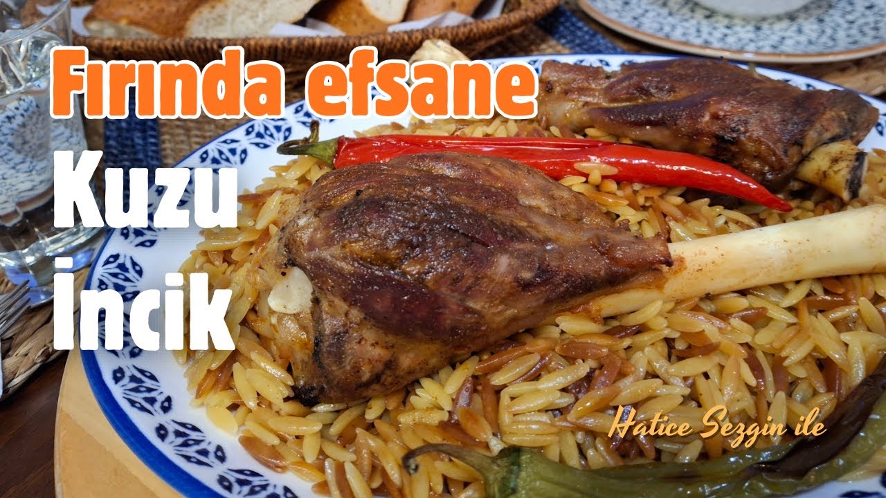 Lokum Gibi Kuzu İncik & Arpa Şehriye Pilavı | Fırında Efsane Lezzet
