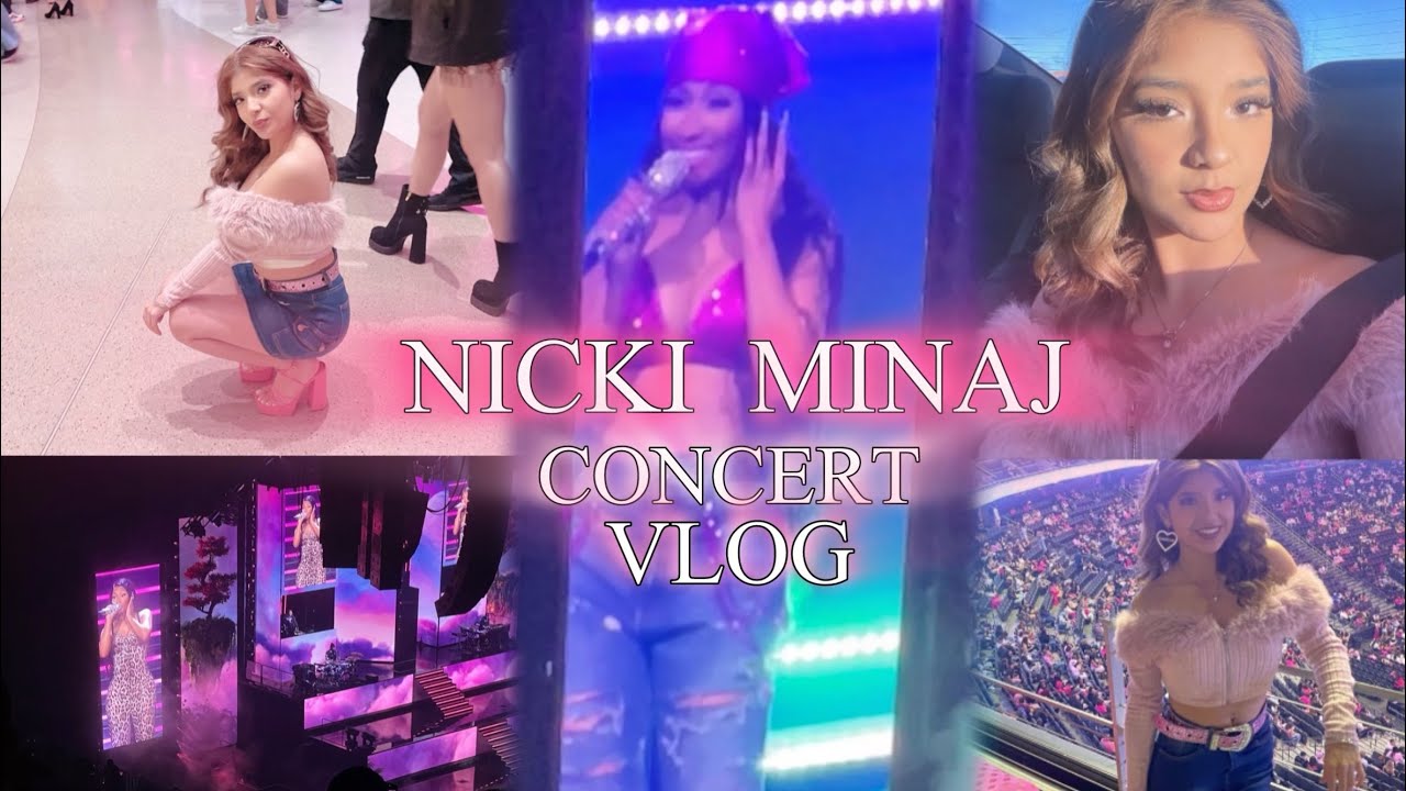 PINK FRIDAY 2 WORLD TOUR// CONCERT VLOG 💗✈️💓
