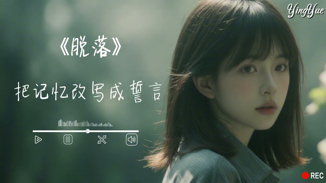 脱落 -  【让旧的我脱落 脱落 脱落 脱落 让疼痛终于停泊】| Official Music Video | AiYingYue Studio