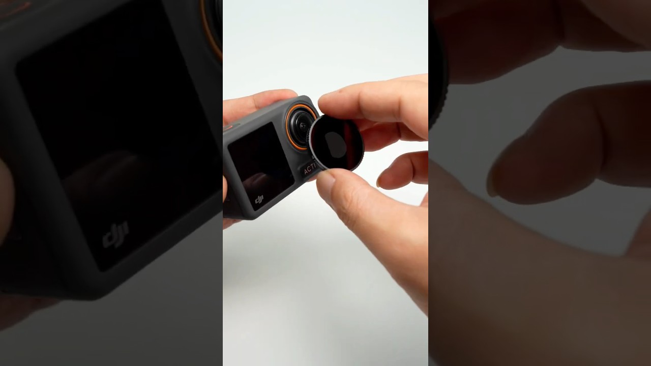DJI Osmo Action 3 ND Filters unboxing