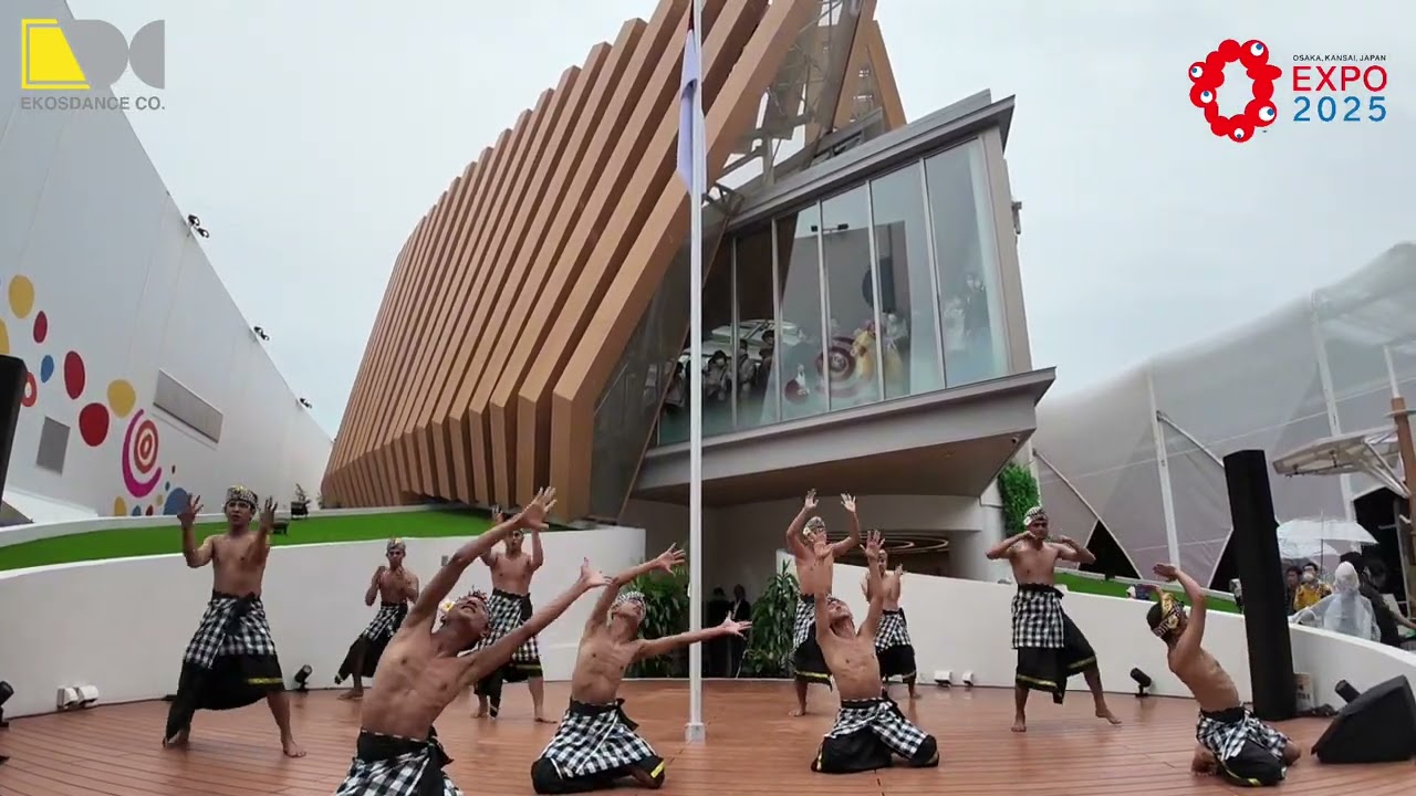 Kecak - EkosDance Company. Performances at Indonesian Pavilion Expo 2025 Osaka, Japan