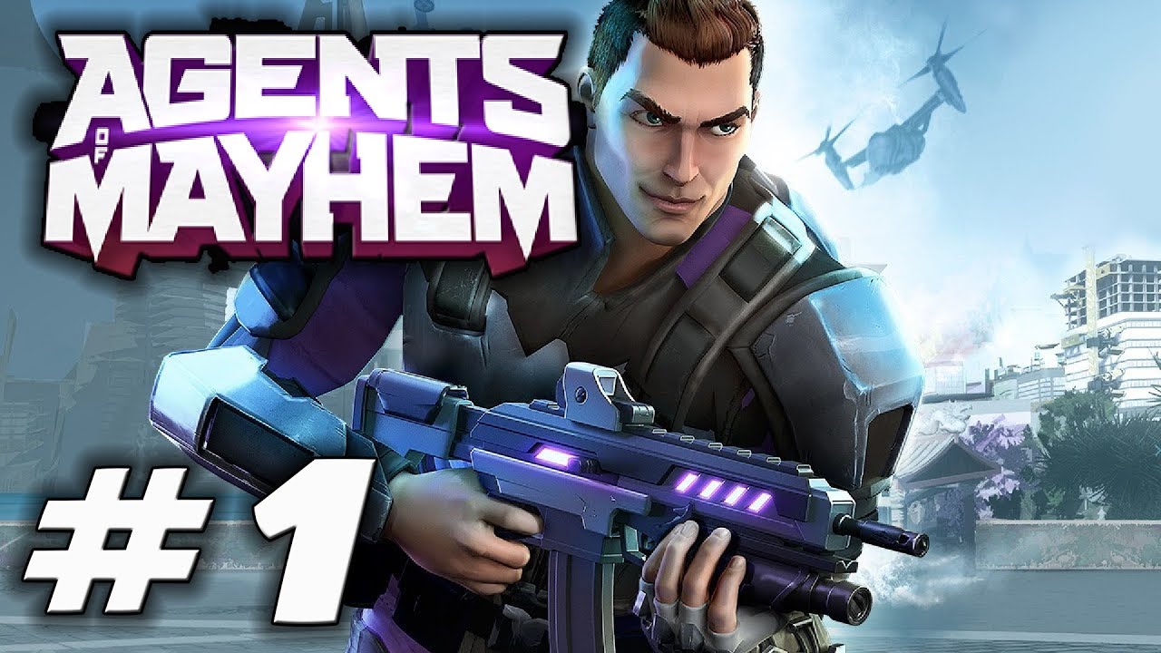 Hollywood | AGENTS OF MAYHEM Let's Play Walkthrough Part 1 (PS4 Gameplay)