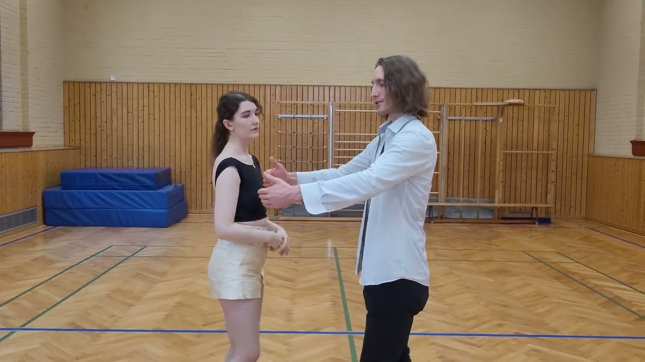 20.07.2025 Tutorial Bachata Body Wave and Body Roll from close position, Reverse Body Roll + walk