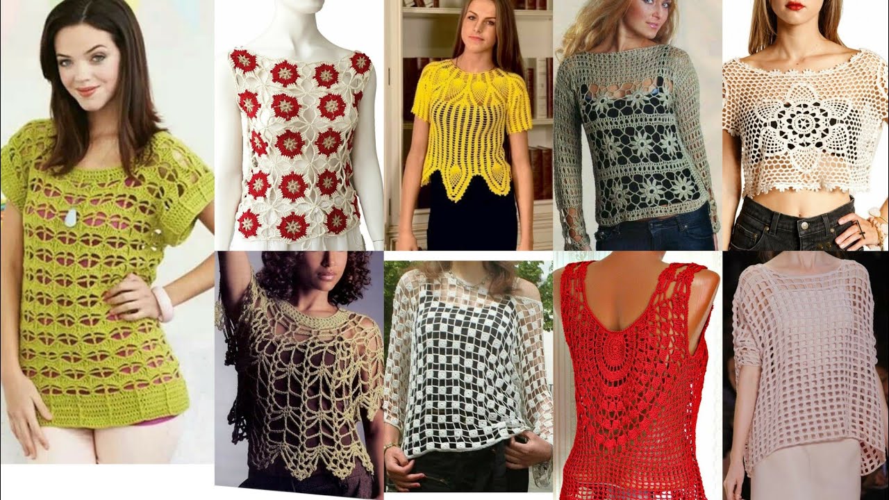 most gorgeous and demanding handmade crochet blouse for girls 2021