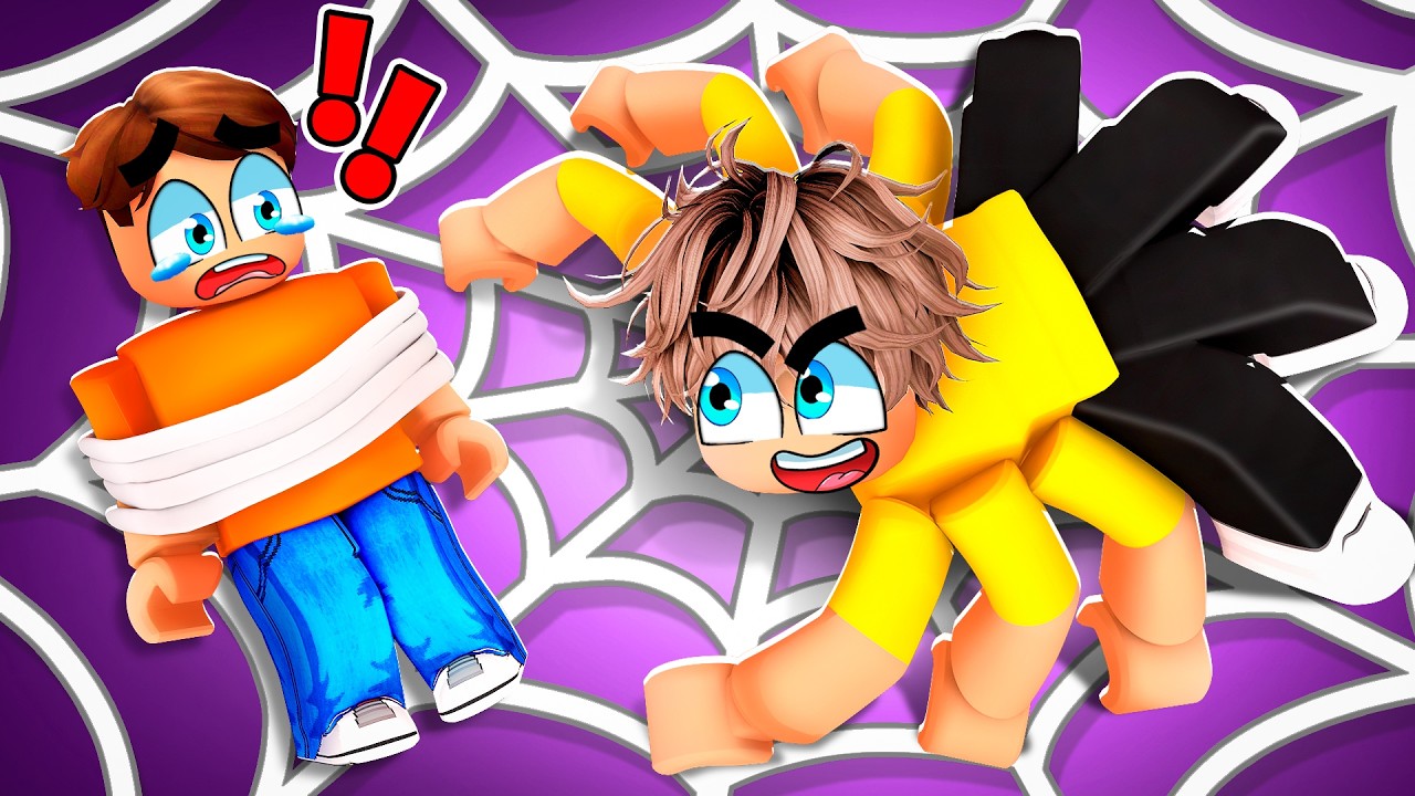 Becoming a SPIDER to Prank Daddy in Roblox!