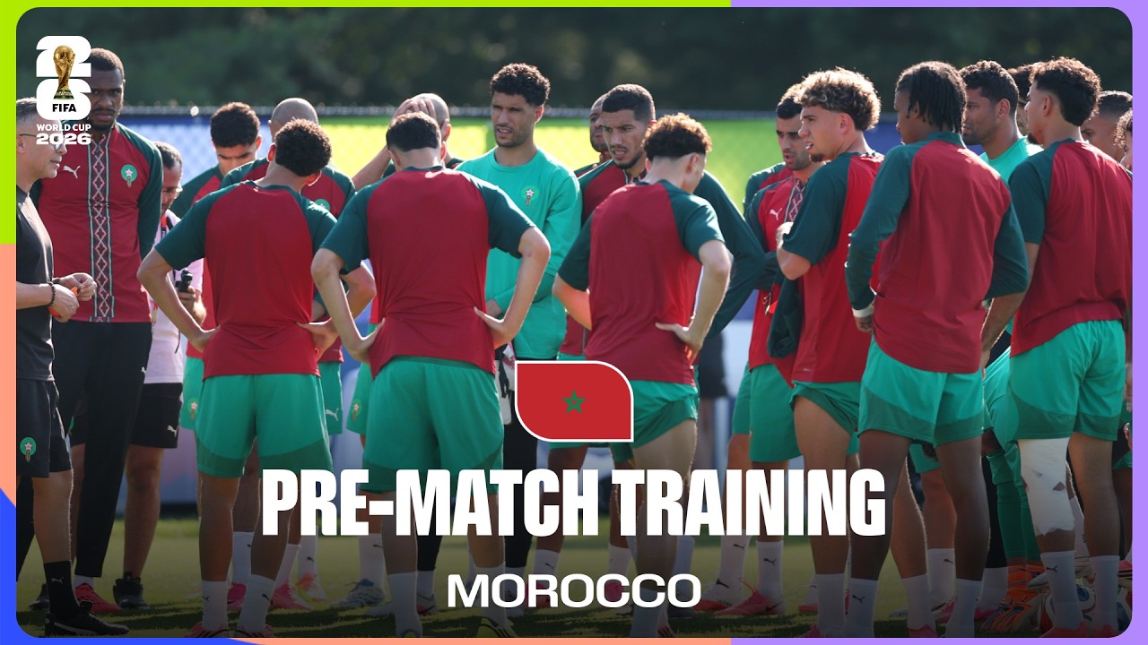 Morocco Train Before France | FIFA World Cup 2026&trade;